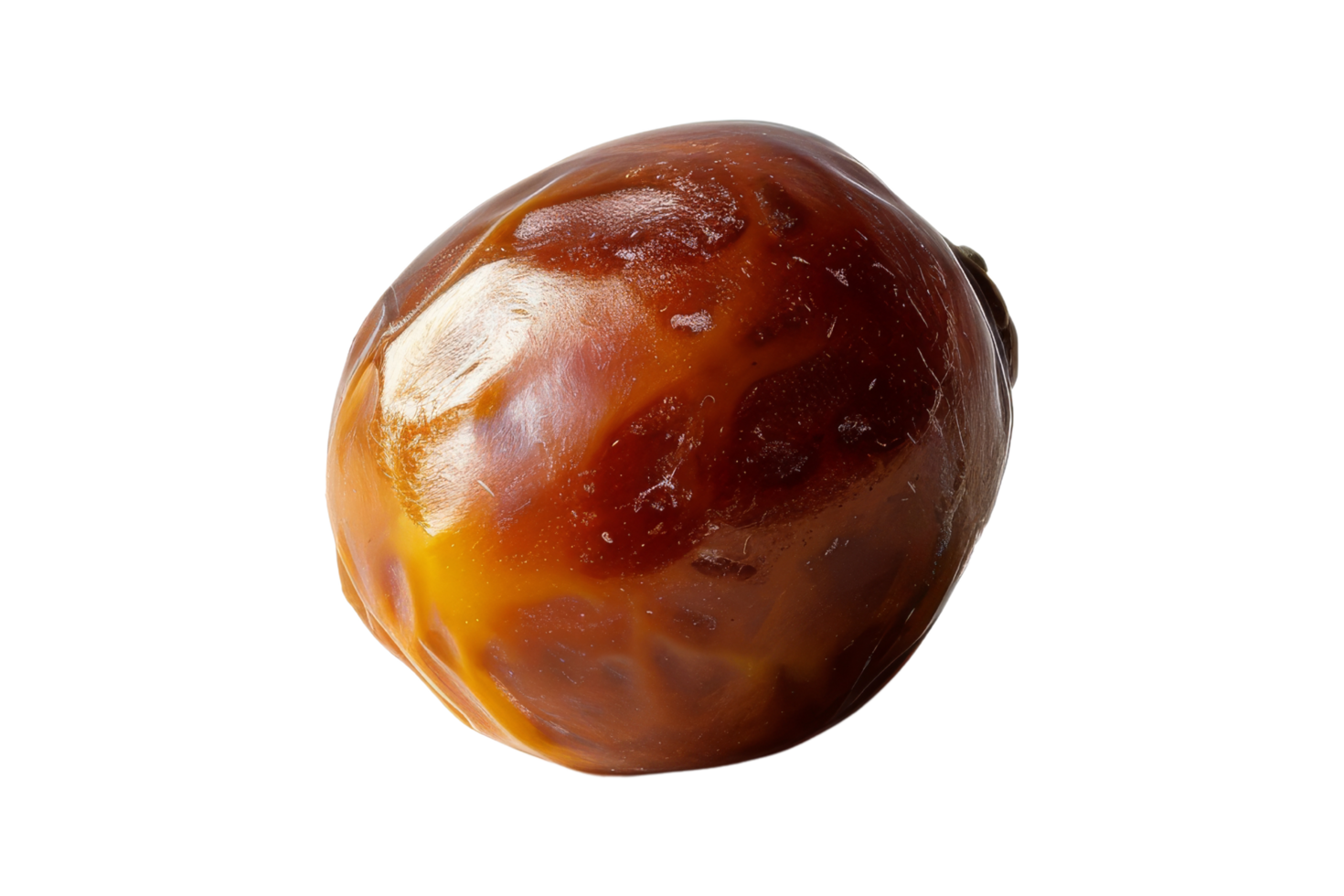 Close Up of a Single Date Fruit png