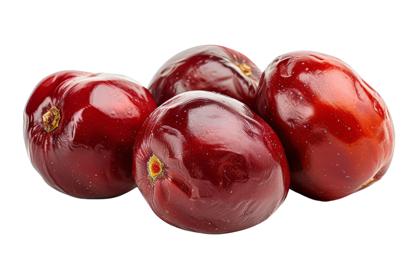 Close up of red dates png