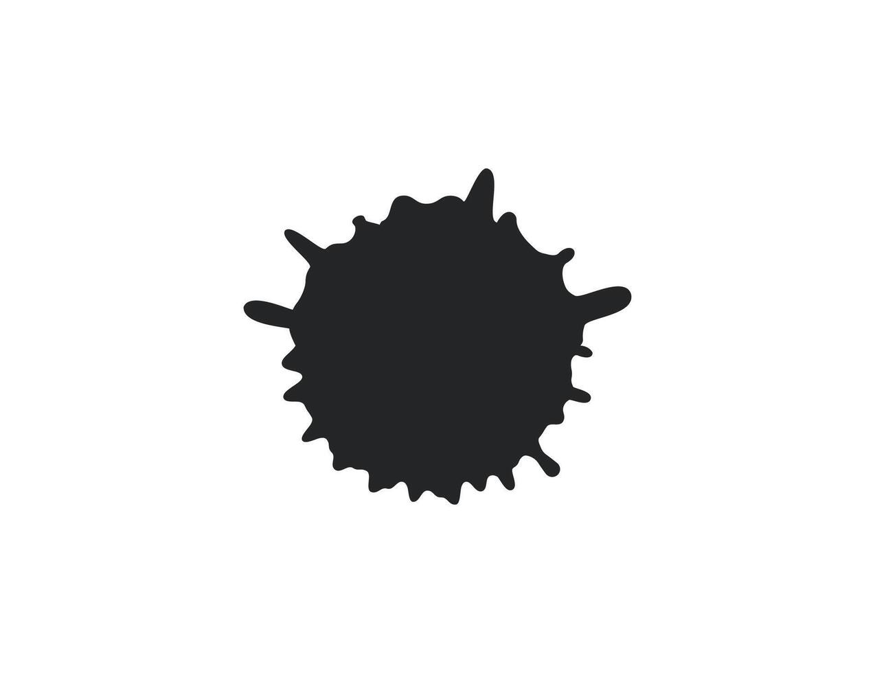 Stain, blot icon. vector