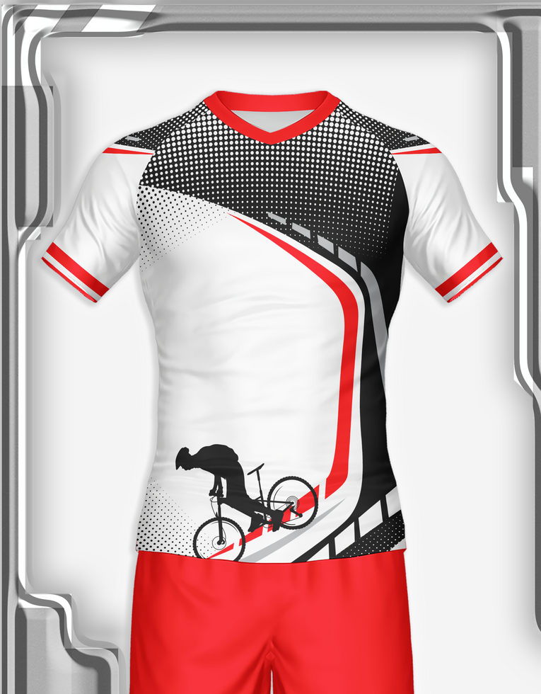 jersey sport shirt template design for soccer Sport, basket ball, running uniform in front view psd