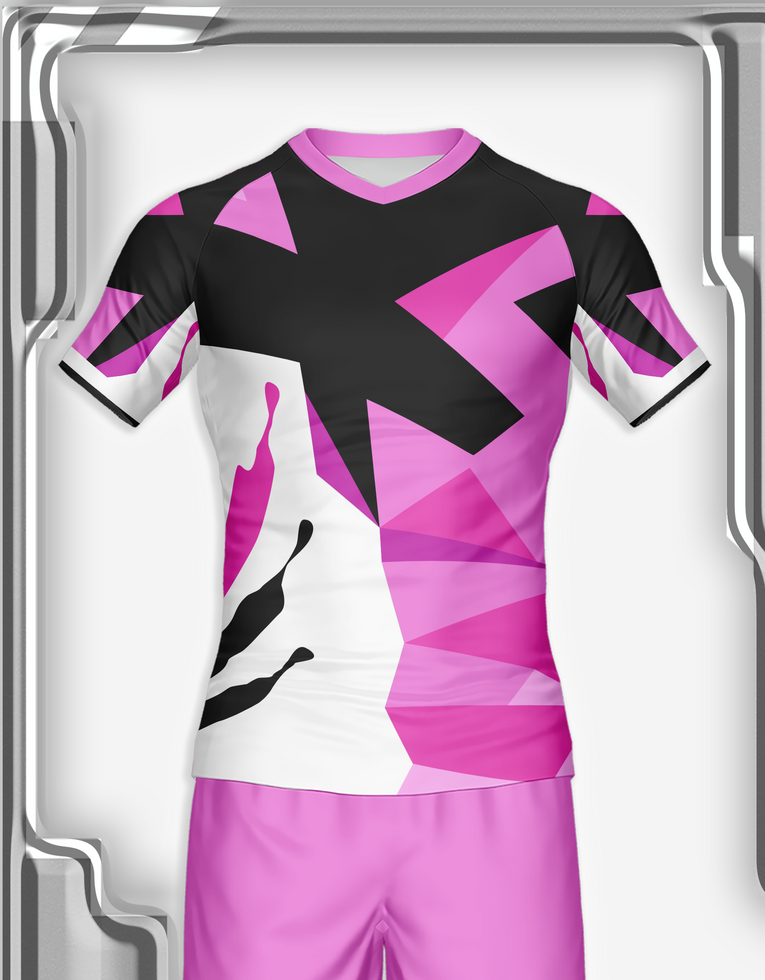 jersey sport shirt template design for soccer Sport, basket ball, running uniform in front view psd