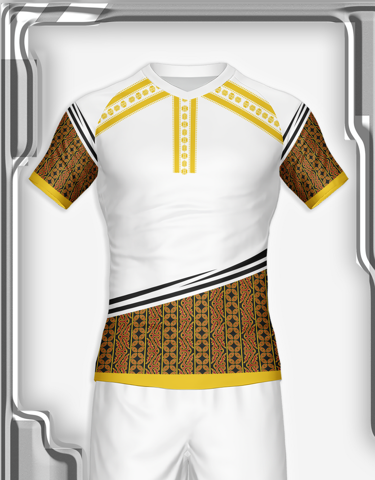 jersey sport shirt template design for soccer Sport, basket ball, running uniform in front view psd