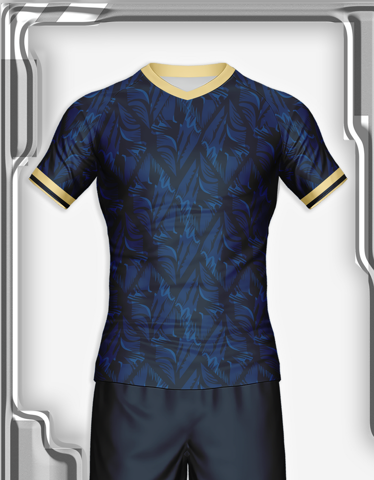 jersey sport shirt template design for soccer Sport, basket ball, running uniform in front view psd