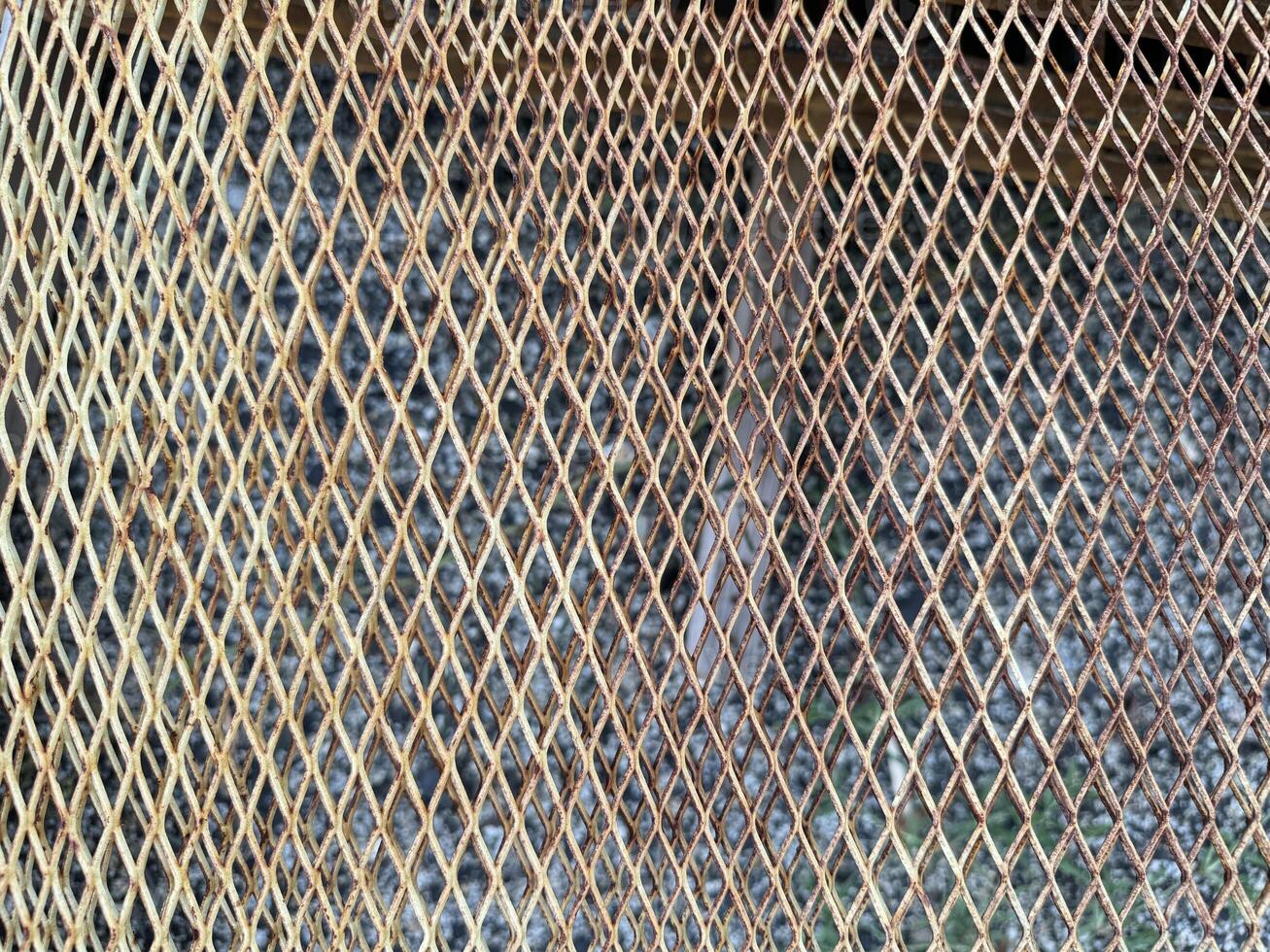Seamless geometric metallic texture pattern with industrial and grunge elements photo