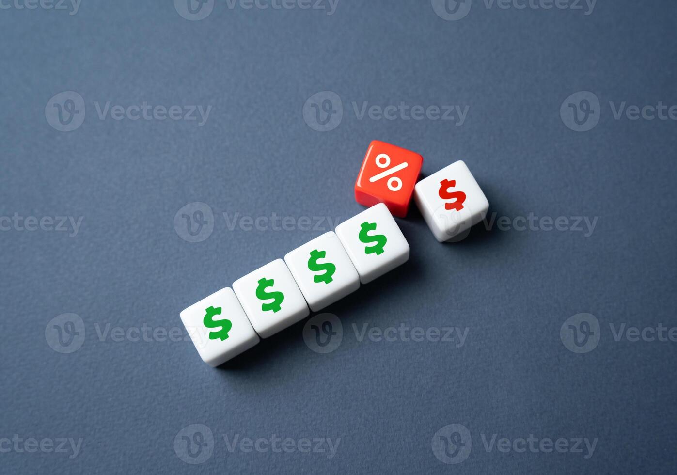 Discount and price reduction. Loyalty program, discount for regular customers. Price dumping. Reducing the markup. Sale photo