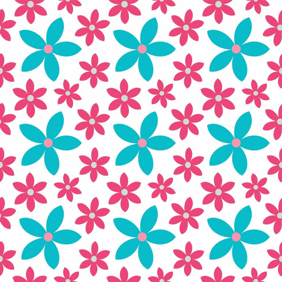 Seamless flower pattern , intricate floral design, perfect for textiles and wallpapers. vector