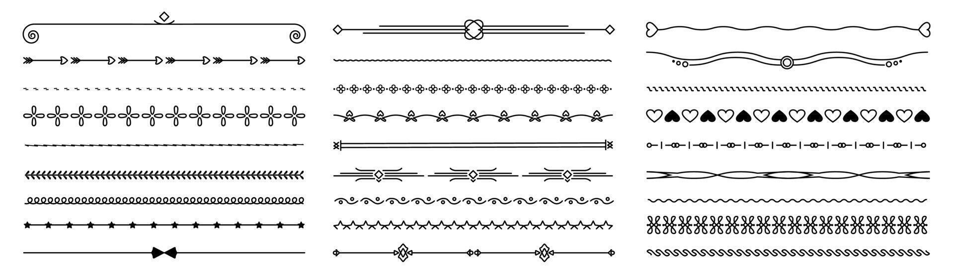Line Border Element Vector Art, Icons, and Graphics for Free Download