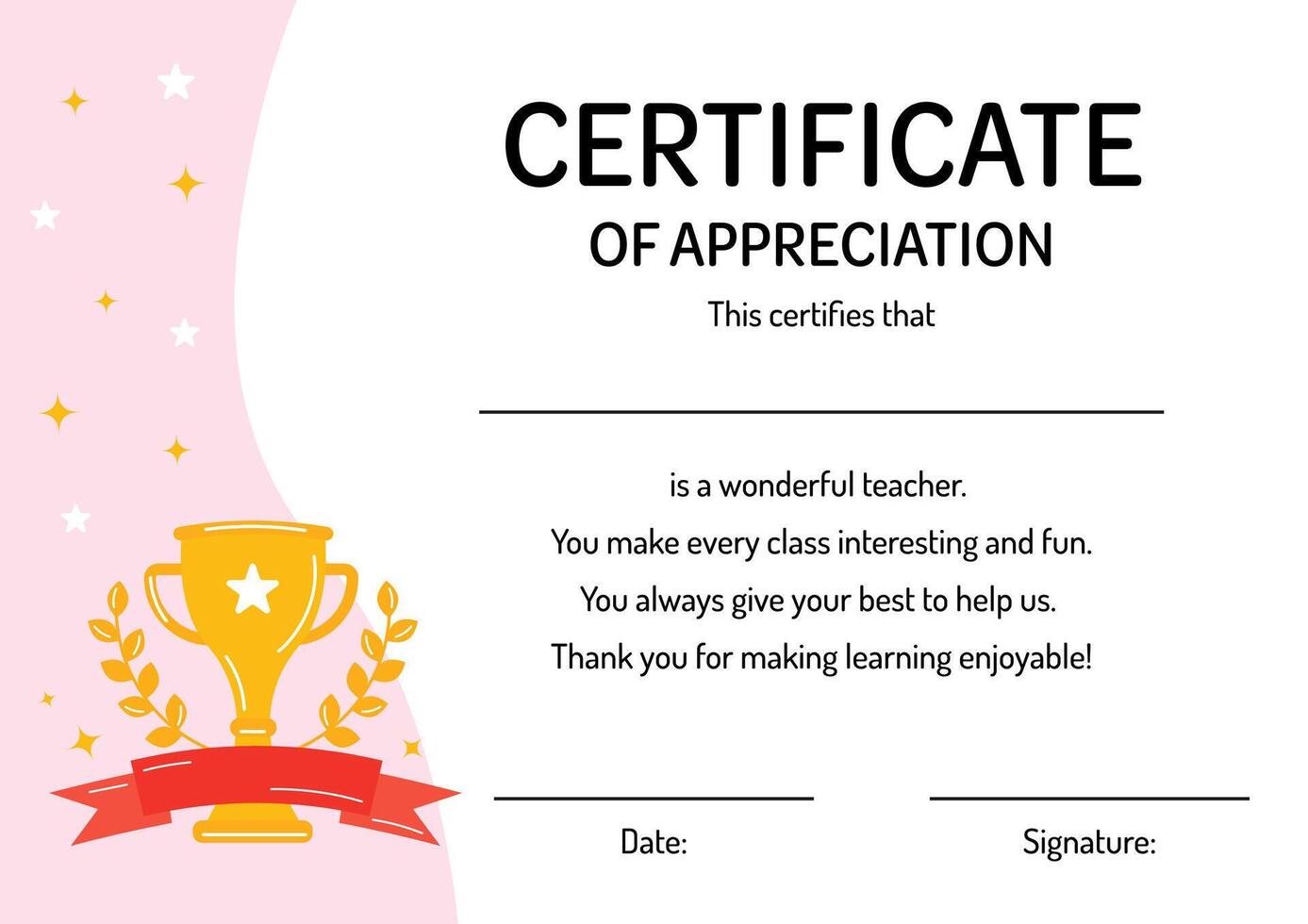 certificate-of-appreciation-for-the-best-teacher-appreciation-gift-for-teacher-educator-tutor-teacher-award-awesomeness-certificate-thank-you-gift-for-preschool-kindergarten-secondary-school-48791045-vector-art-at-vecteezy for Free Printable Awards For Teachers Certificate of appreciation for the best teacher. Appreciation gift for teacher, educator, tutor. Teacher award. Awesomeness certificate. Thank you gift for preschool, kindergarten, secondary school. 48791045 Vector Art at Vecteezy for Free Printable Awards For Teachers