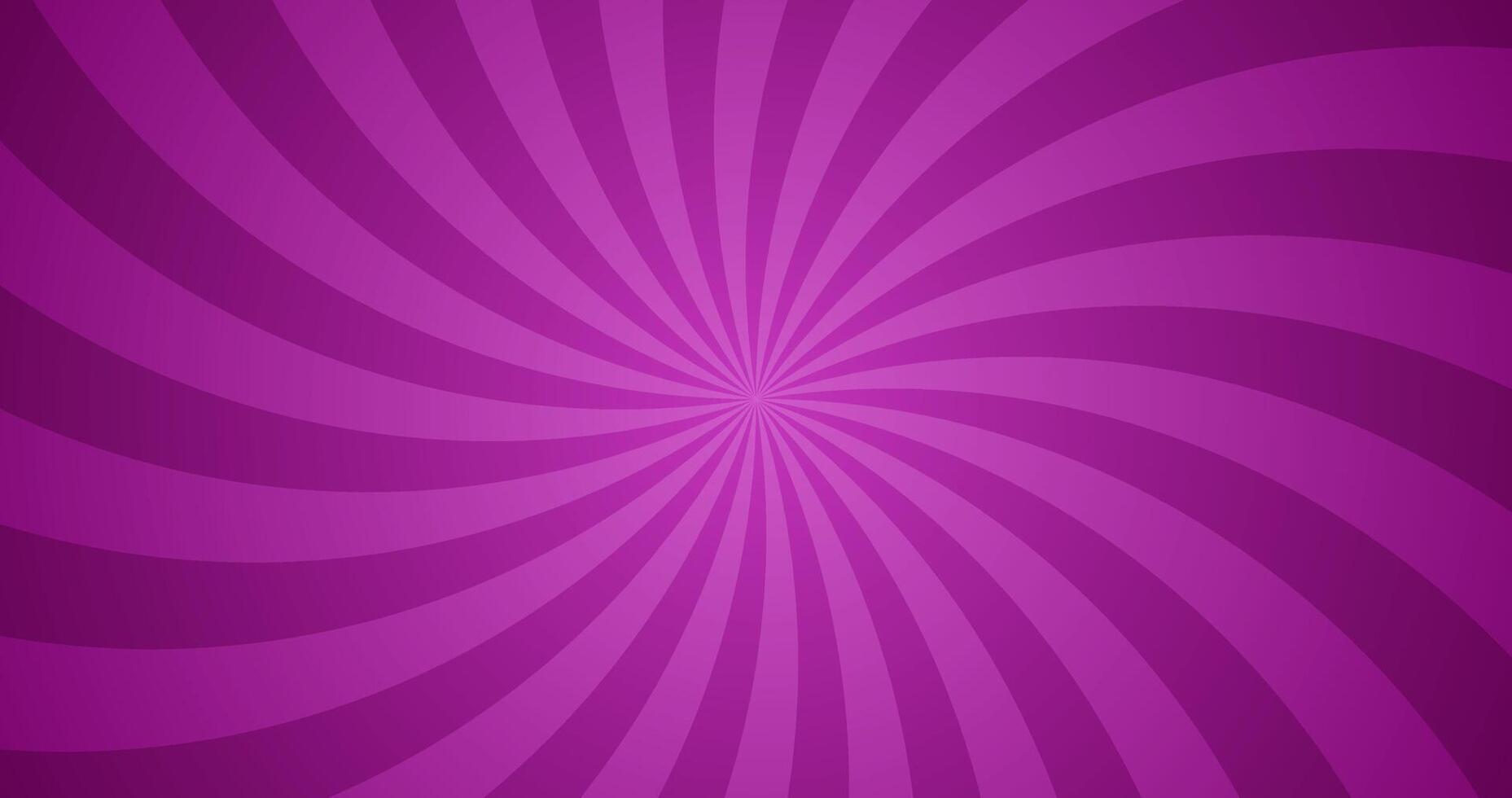 Simple Gradient Vibrant Purple Radial Backdrop In Blank Horizontal Plain Background vector