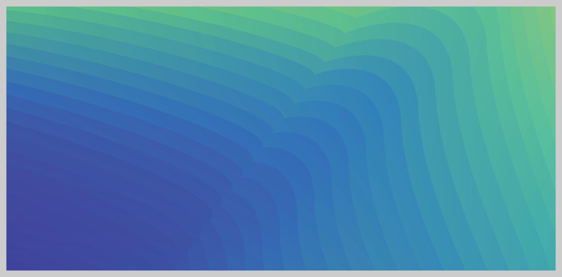 blue yellow gradient wave pattern background vector