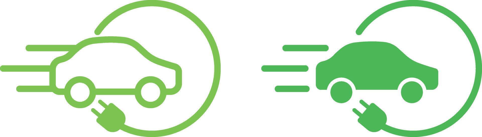 fast charge icon vector