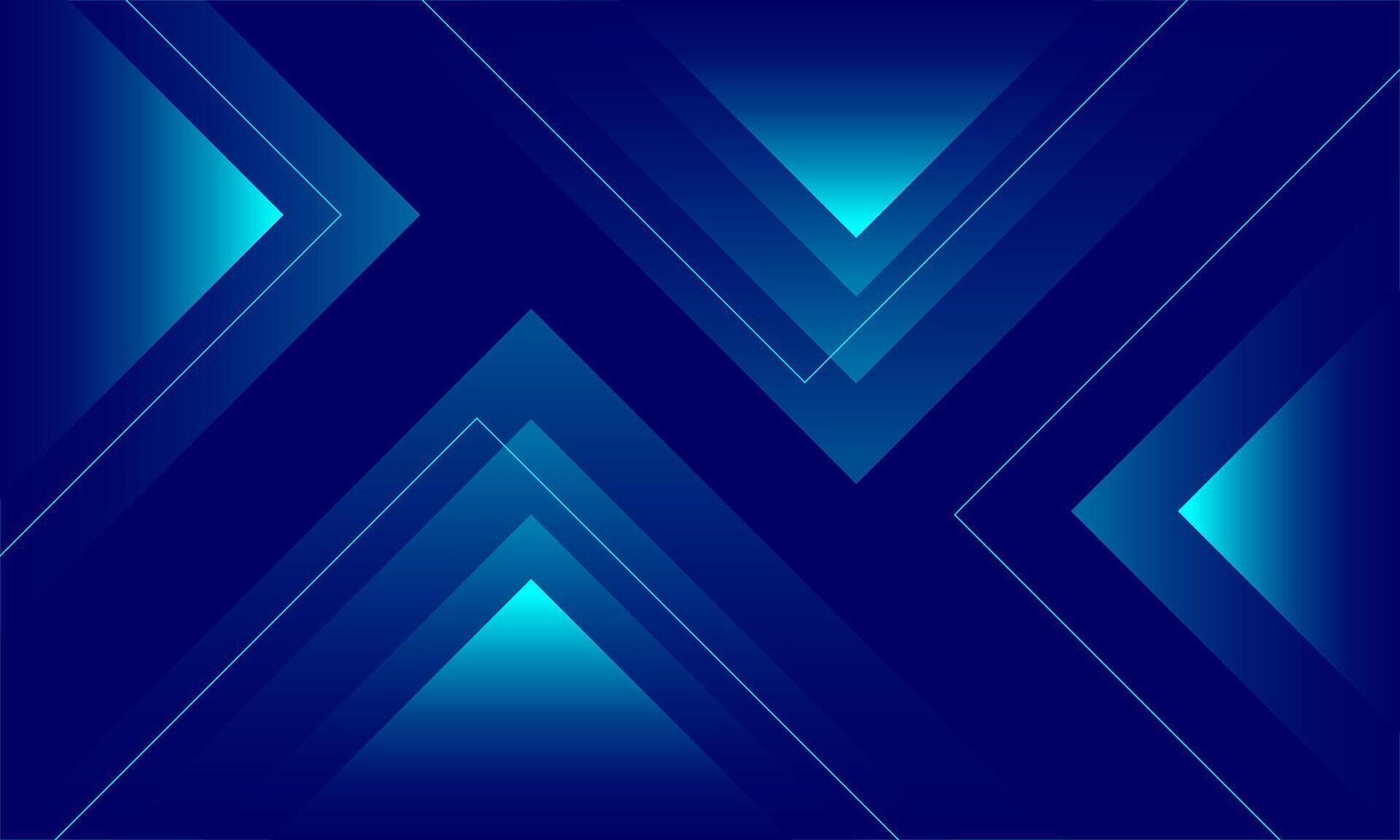 abstract blue triangles background vector