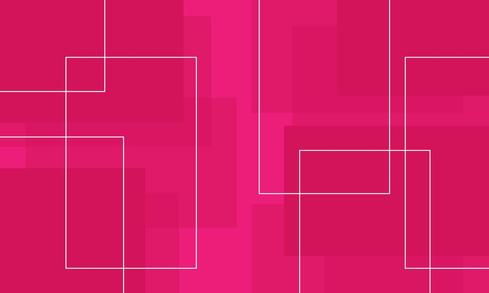 abstract pink rectangle background vector