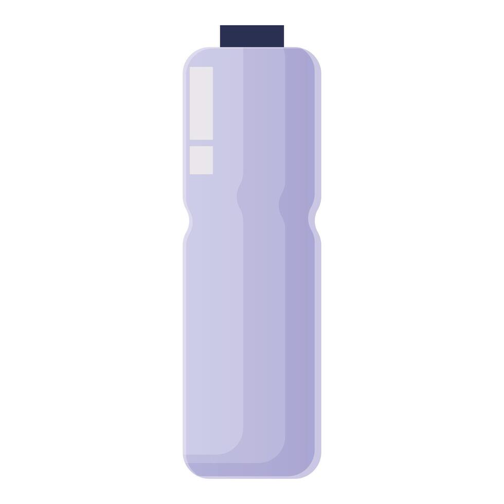 Reusable water bottle promoting healthy lifestyle and hydration vector