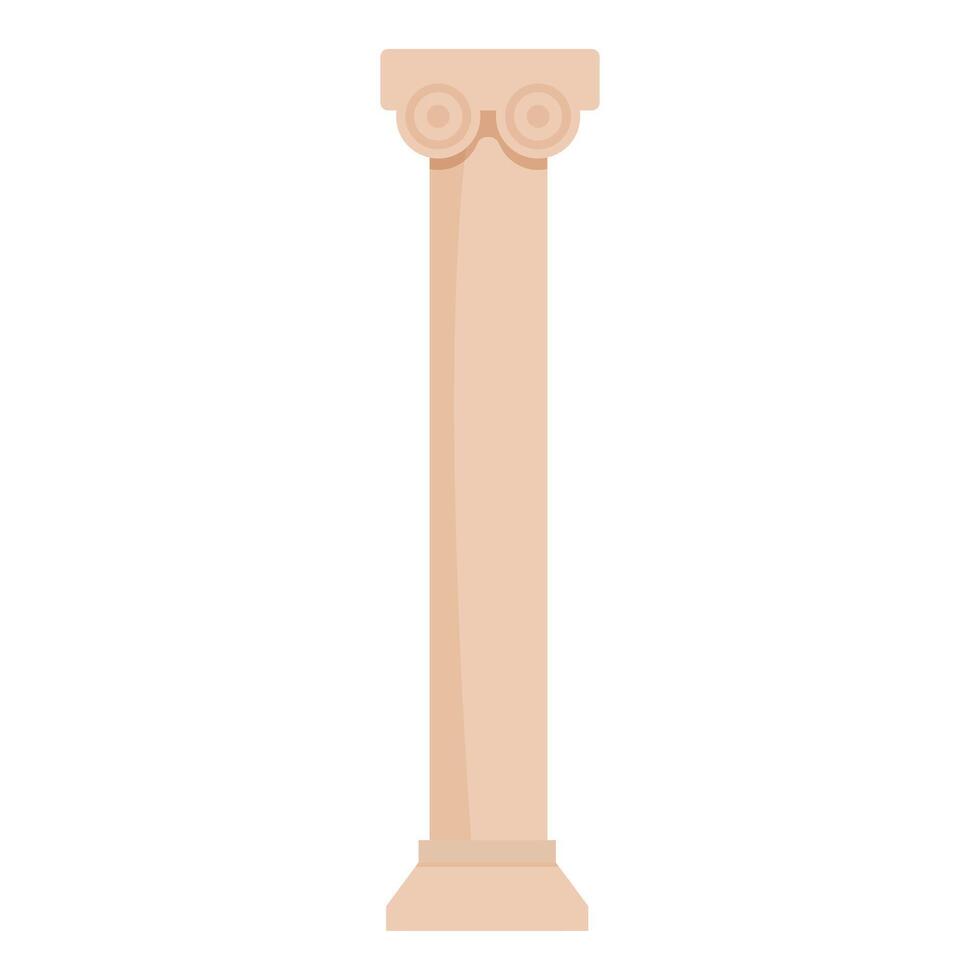 Tall column with a decorative top vector
