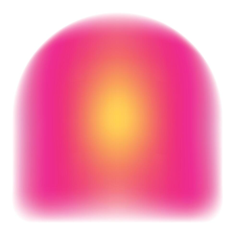 Vibrant pink and yellow gradient creating a blurred abstract background vector