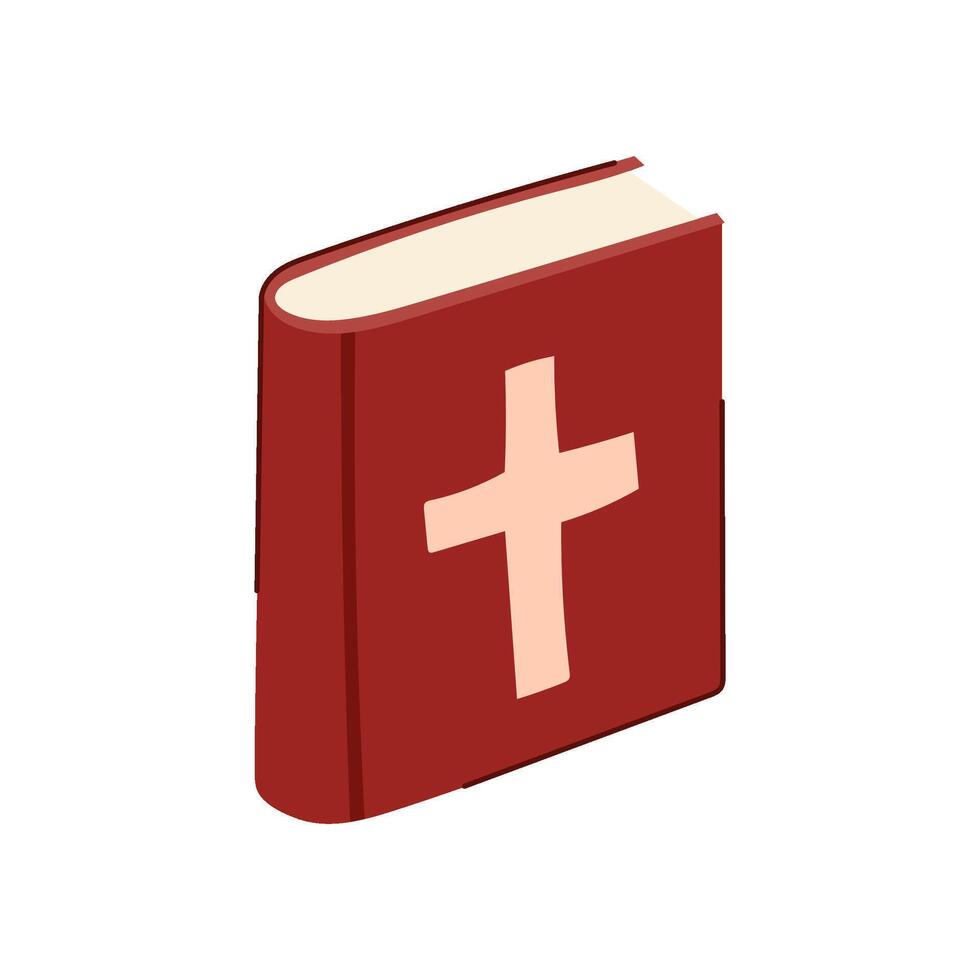 religion bible cartoon illustration vector