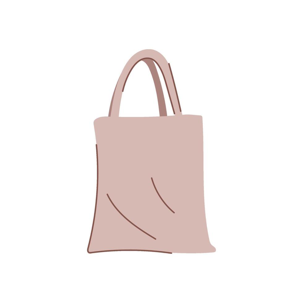 ecobag ecobag cartoon illustration vector