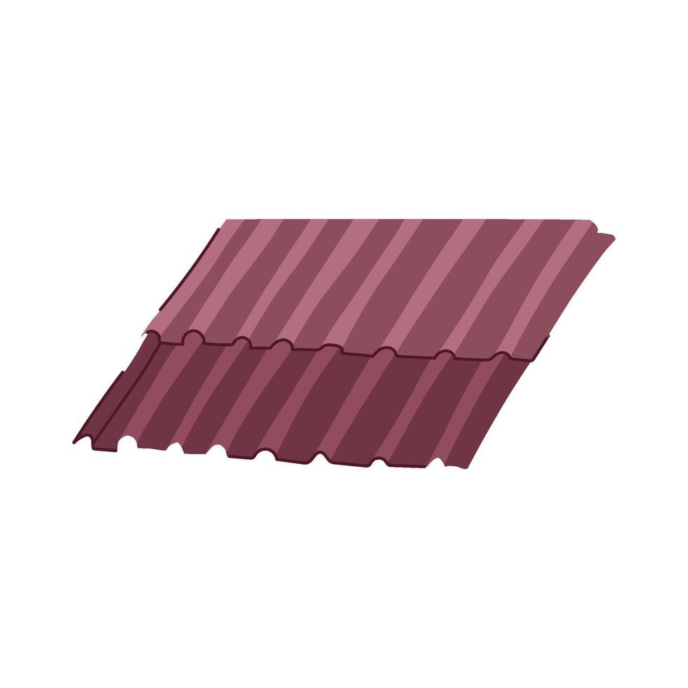 home roof tile cartoon illustration vector