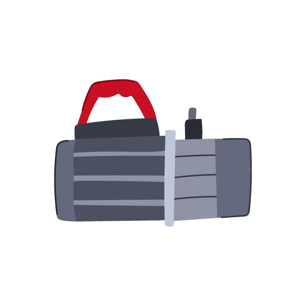 air vacuum pump cartoon illustration vector