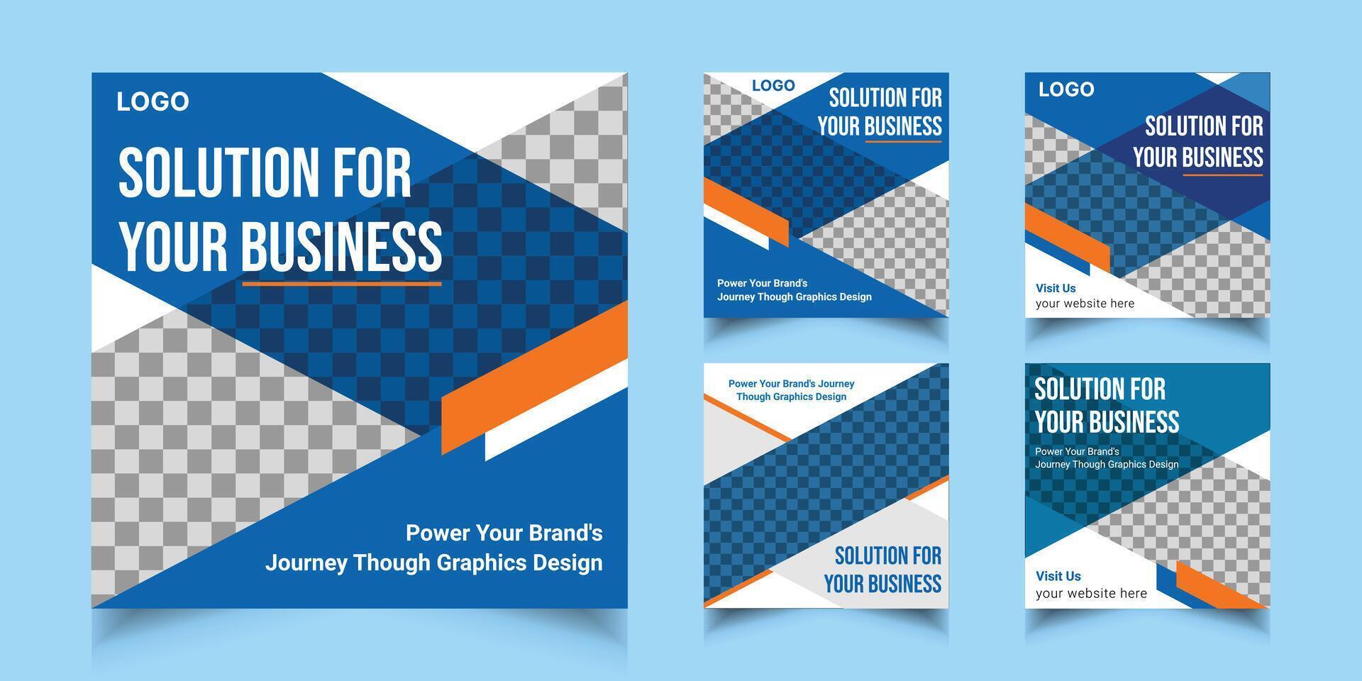 Business Webinar banner template design for social media posts, business webinar banner vector