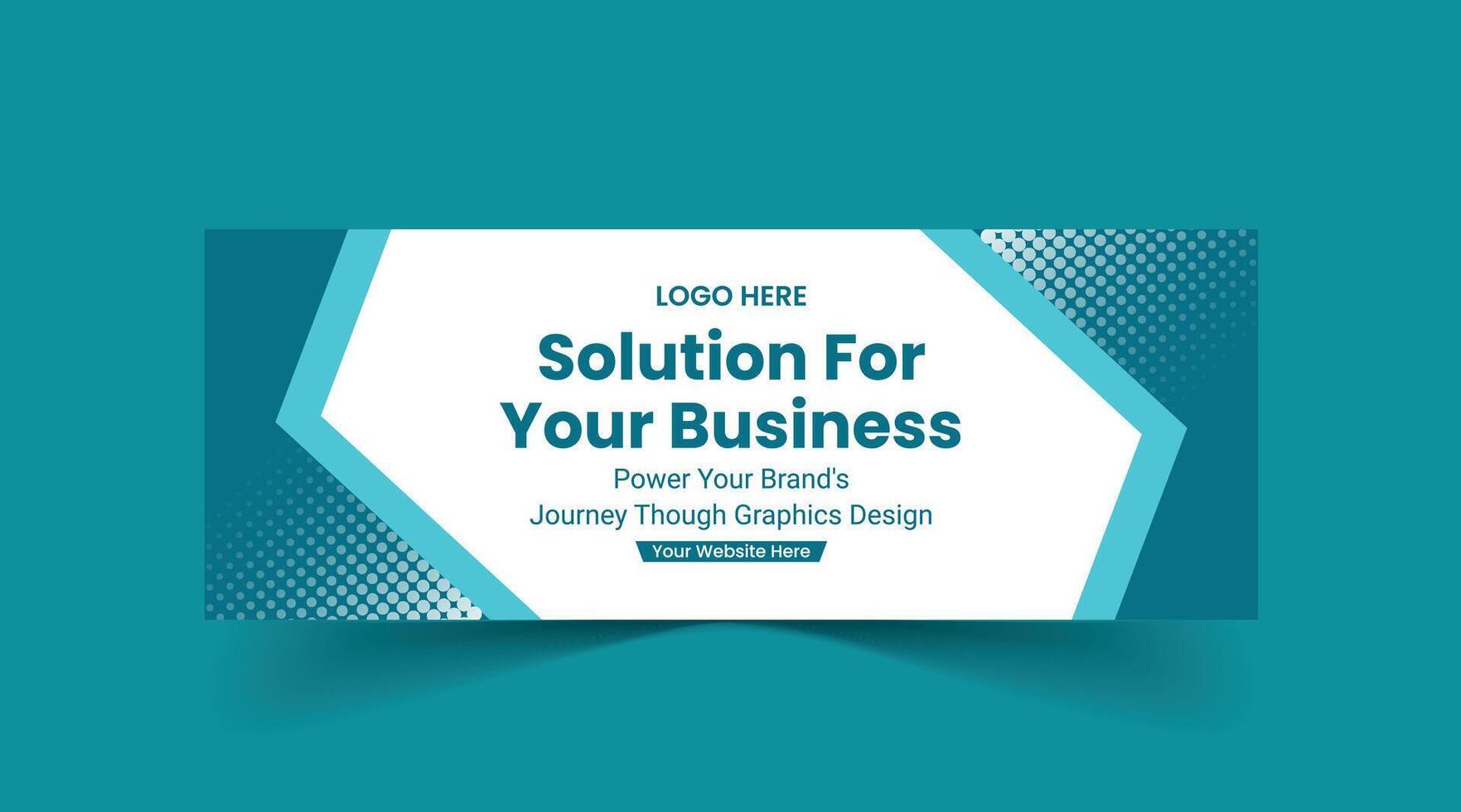 Business Webinar banner template design for social media vector