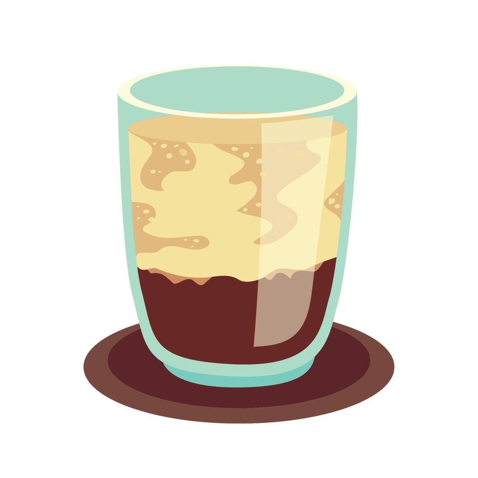 Indonesian Herbal Drink Illustration Set Teh talua vector
