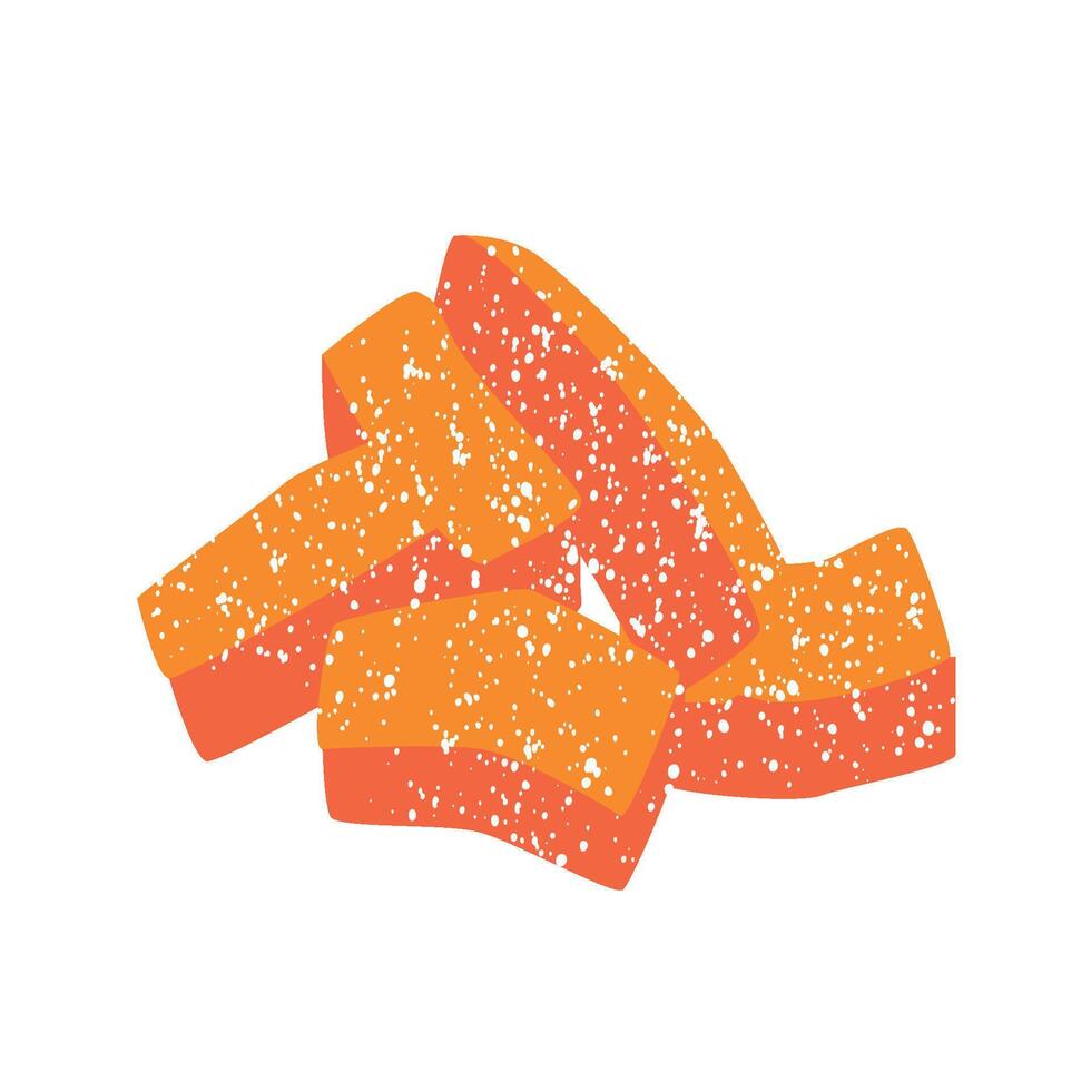 Sundanese Culinary Illustration Set Kalua jeruk vector