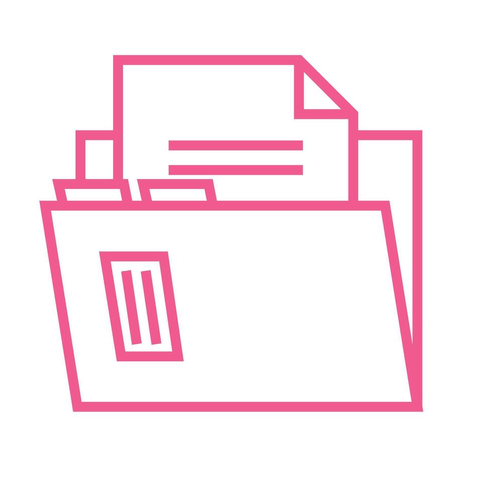 Office Icon Set Document vector