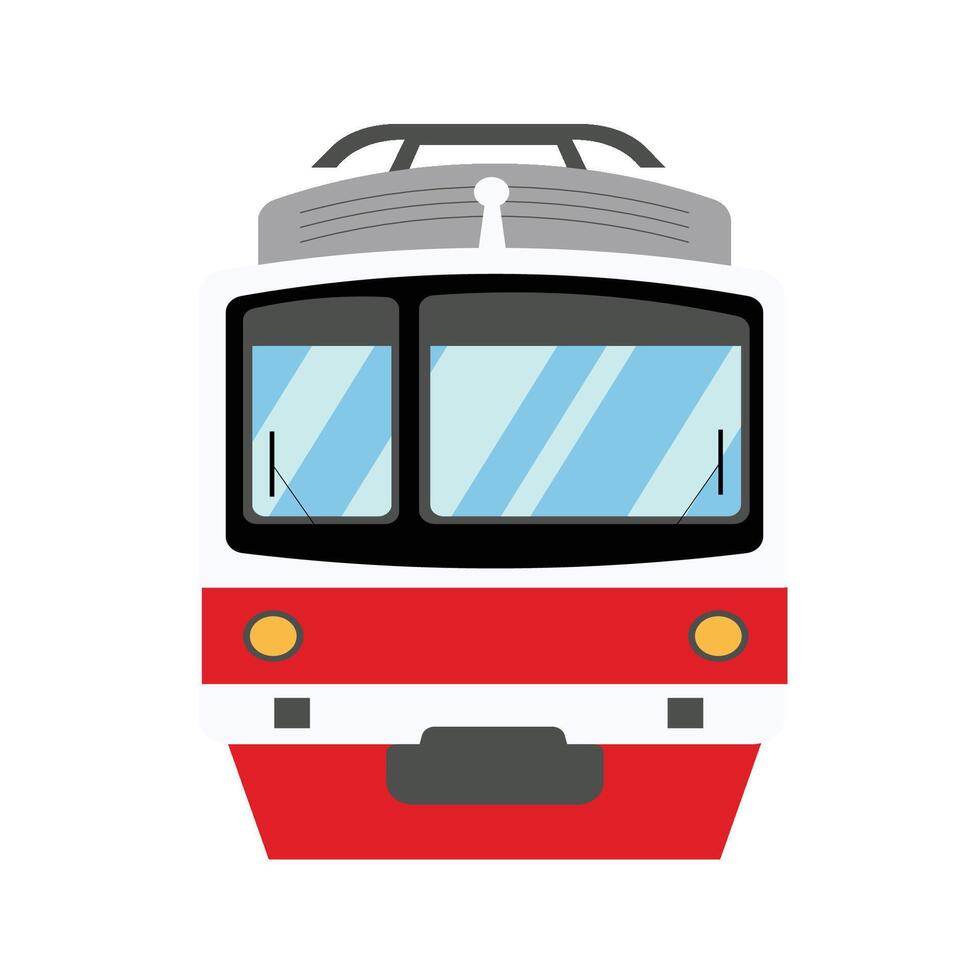 Jakarta Transportation KRL vector