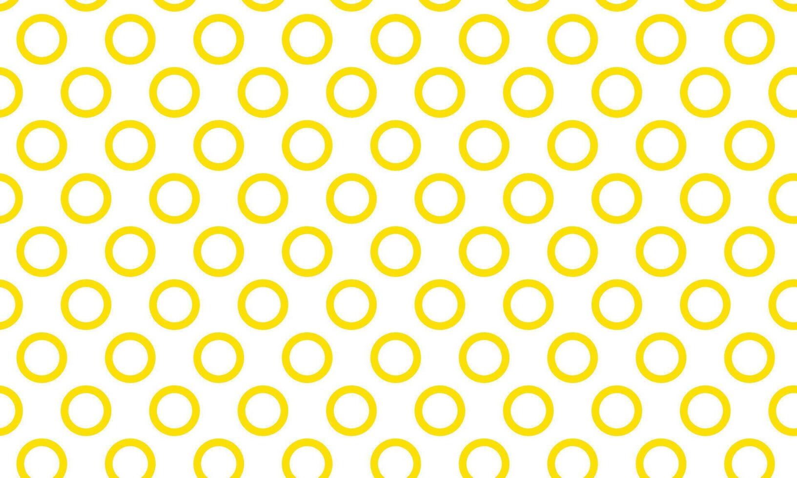 simple abstract yellow circle stroke round pattern yellow circles on a white background vector
