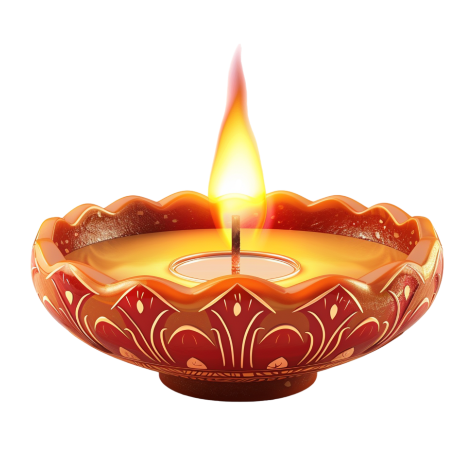 Generated Ai Happy Diwali Diya png