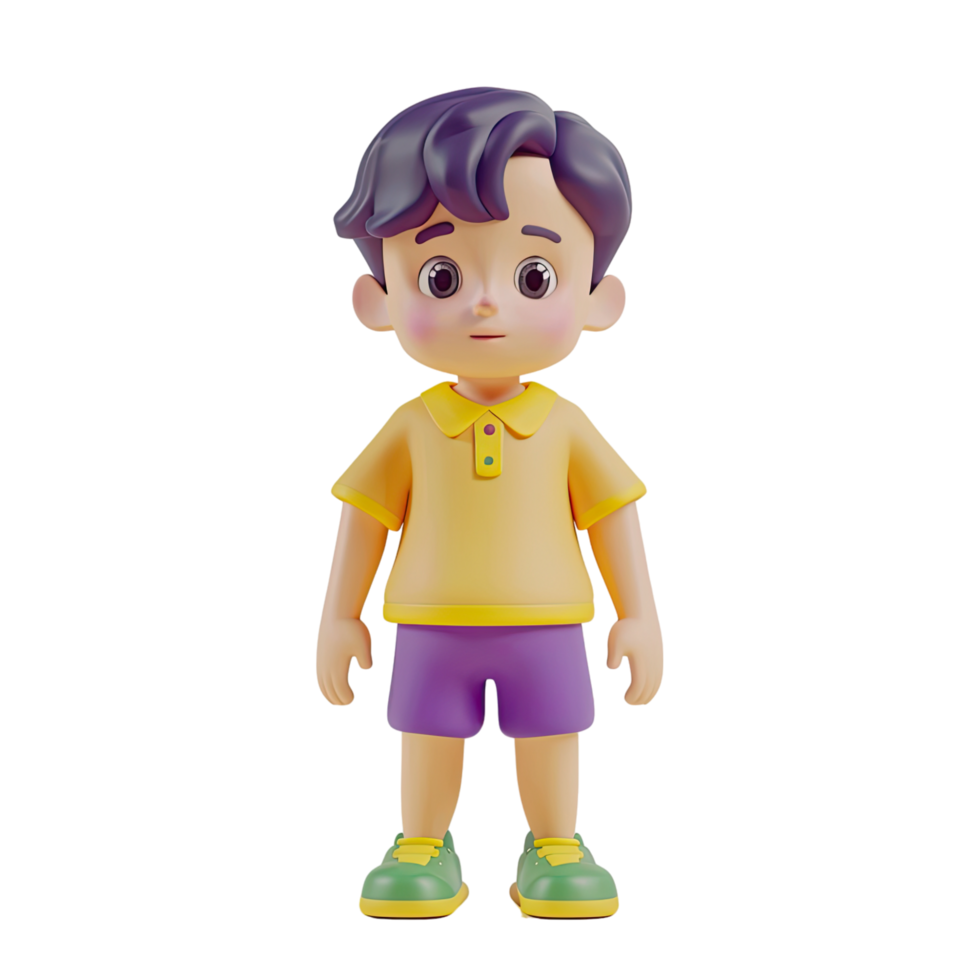Cartoon of school boy png