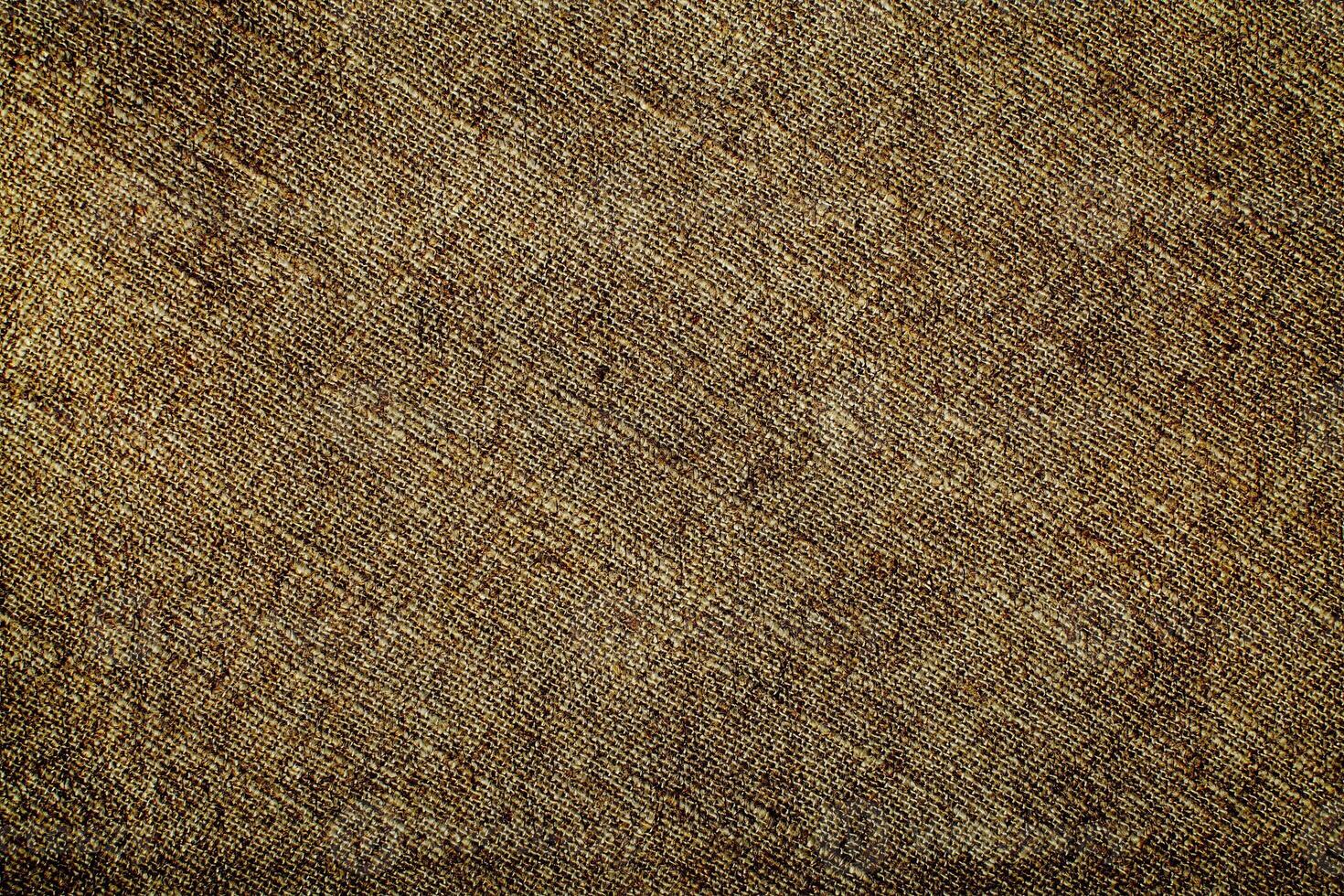 Natural linen material textile canvas Fabric texture background Close-up detail of fabric natural color Hemp material pattern design wallpaper. can be used as background or for graphic design photo