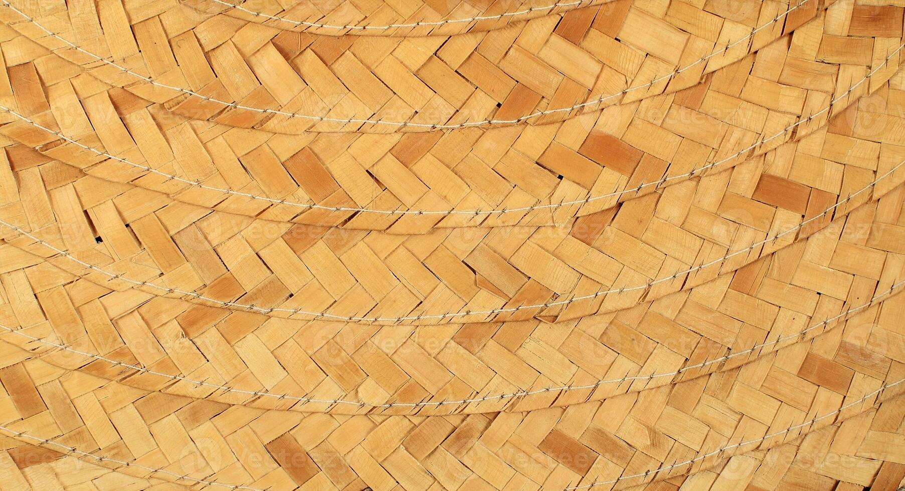 Natural linen material textile canvas Fabric texture background Close-up detail of fabric natural color Hemp material pattern design wallpaper. can be used as background or for graphic design photo
