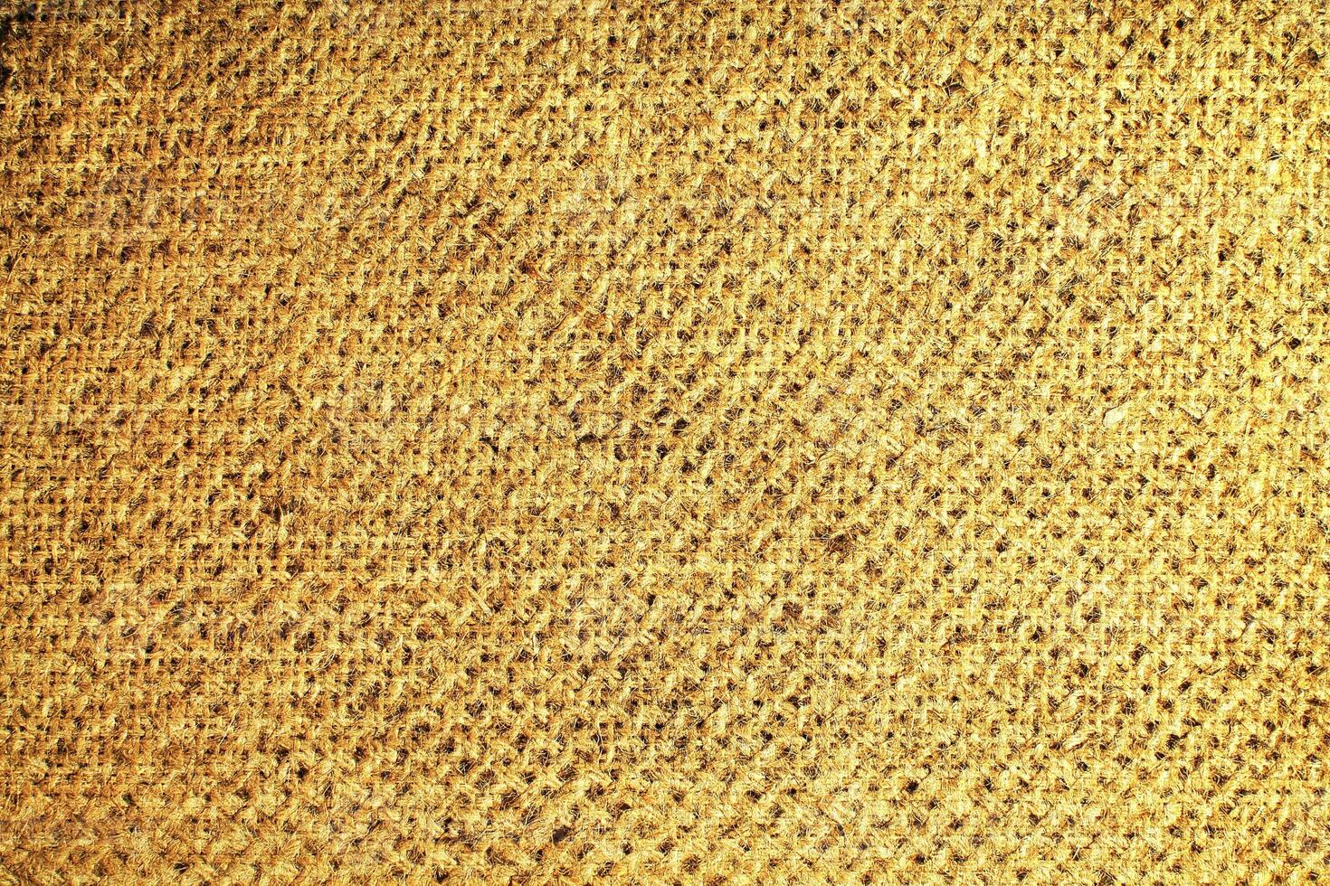 Natural linen material textile canvas Fabric texture background Close-up detail of fabric natural color Hemp material pattern design wallpaper. can be used as background or for graphic design photo