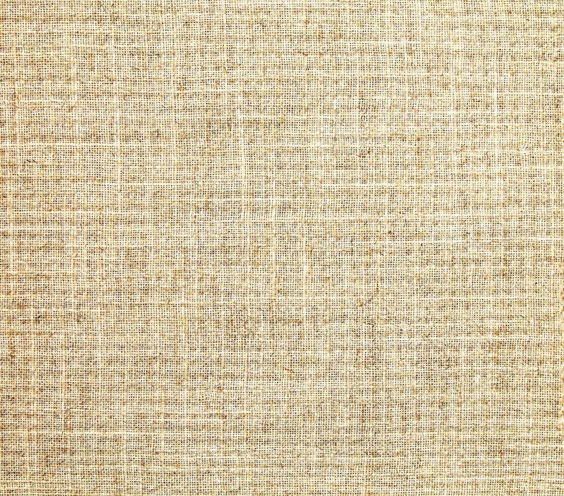 Natural linen material textile canvas Fabric texture background Close-up detail of fabric natural color Hemp material pattern design wallpaper. can be used as background or for graphic design photo