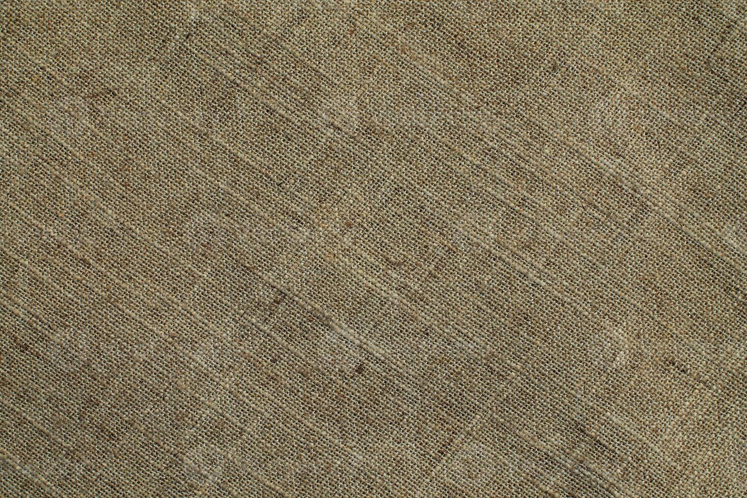 Natural linen material textile canvas Fabric texture background Close-up detail of fabric natural color Hemp material pattern design wallpaper. can be used as background or for graphic design photo