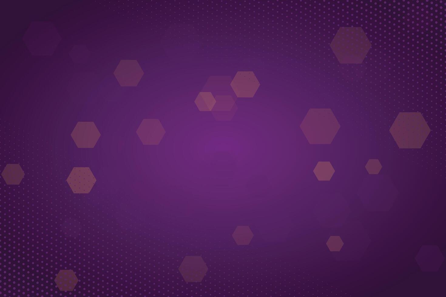 Hexagonal and halftone background. vector