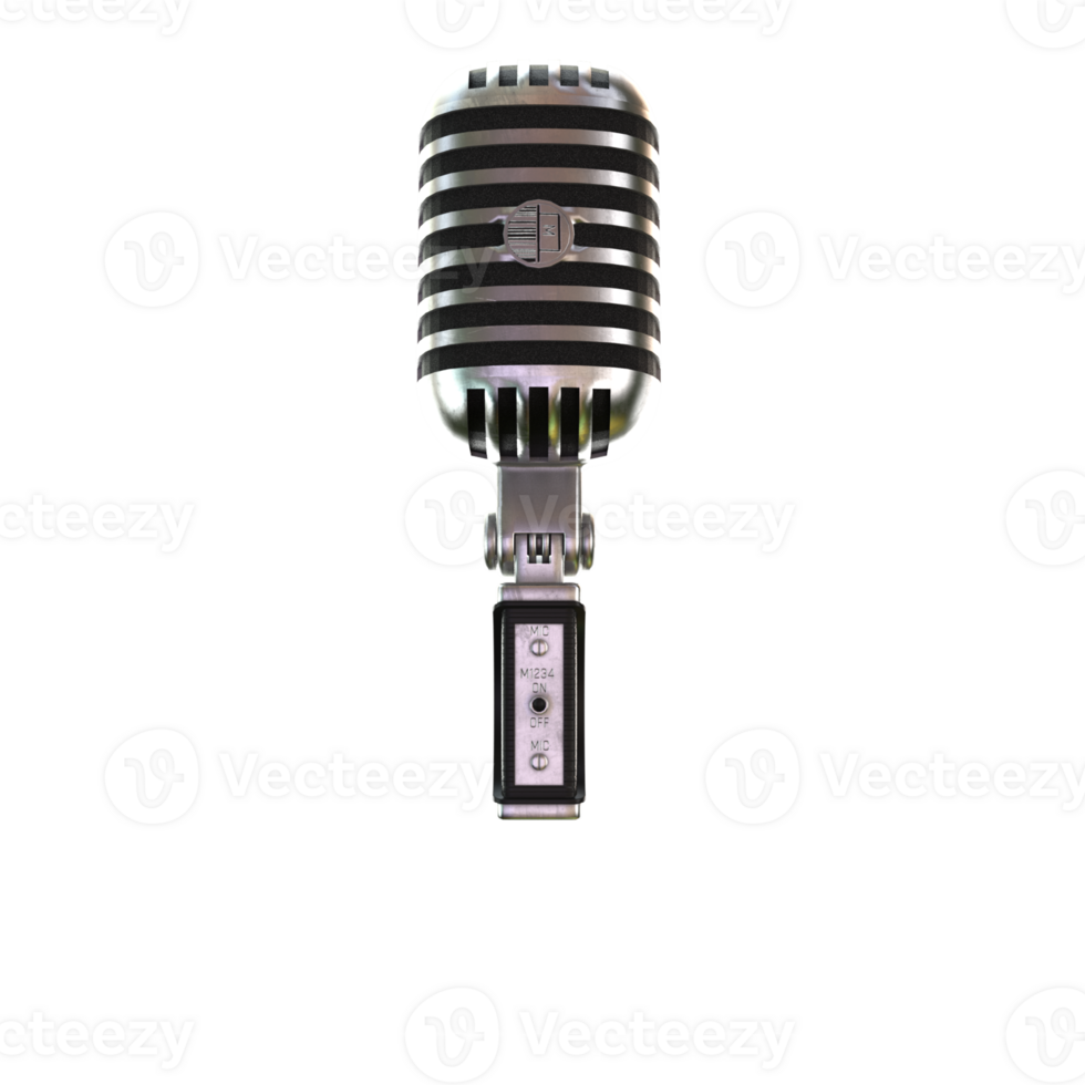 microphone on a transparent background png