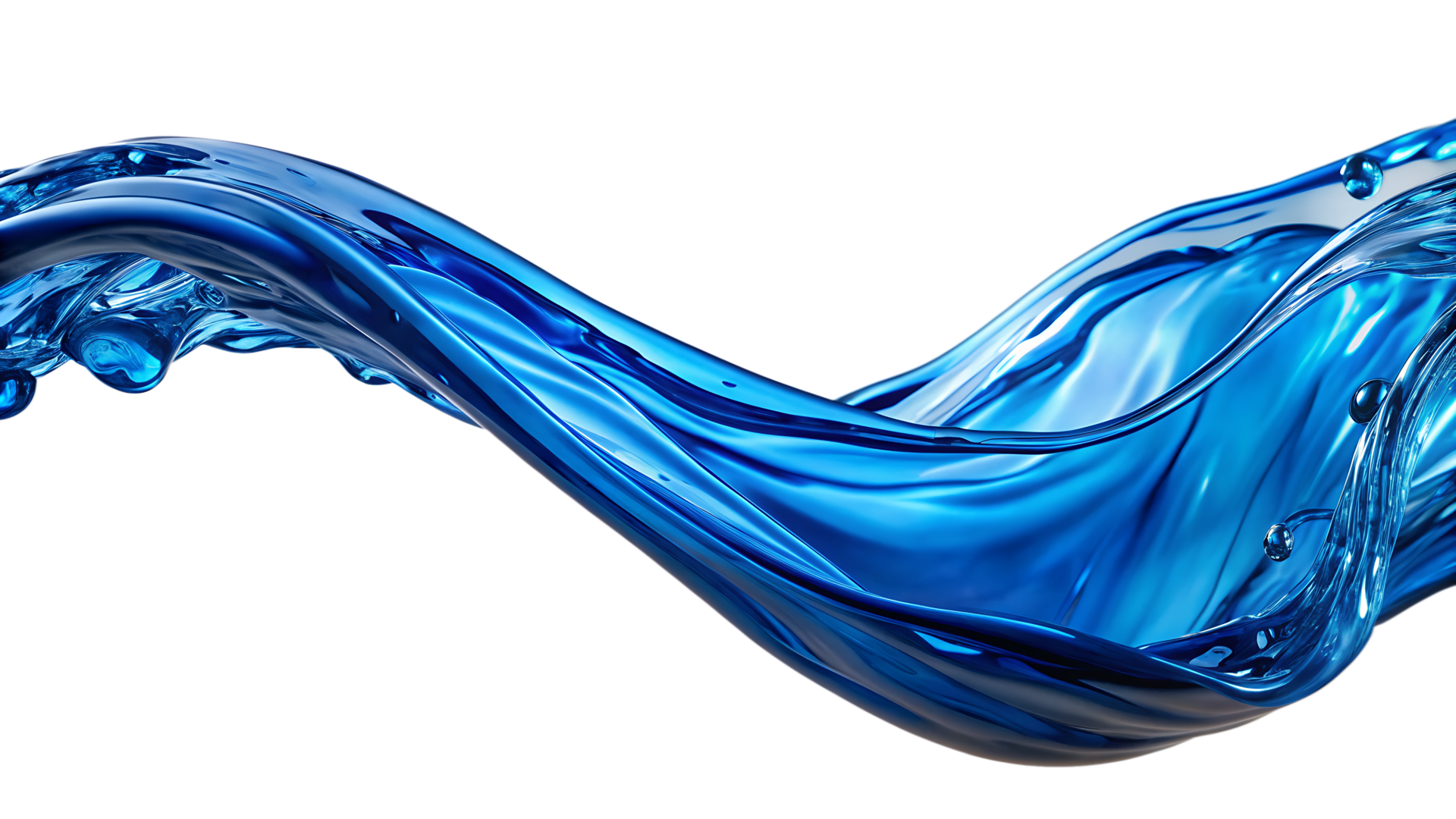 Blue Water splash on transparent background 48803791 PNG