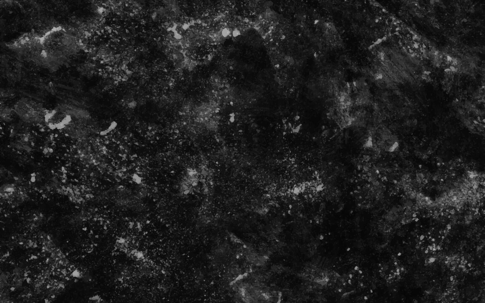 Black brush background texture design of old distressed vintage grunge with white watercolor painted stains and paint splash, textured elegant backdrop design illustration vector
