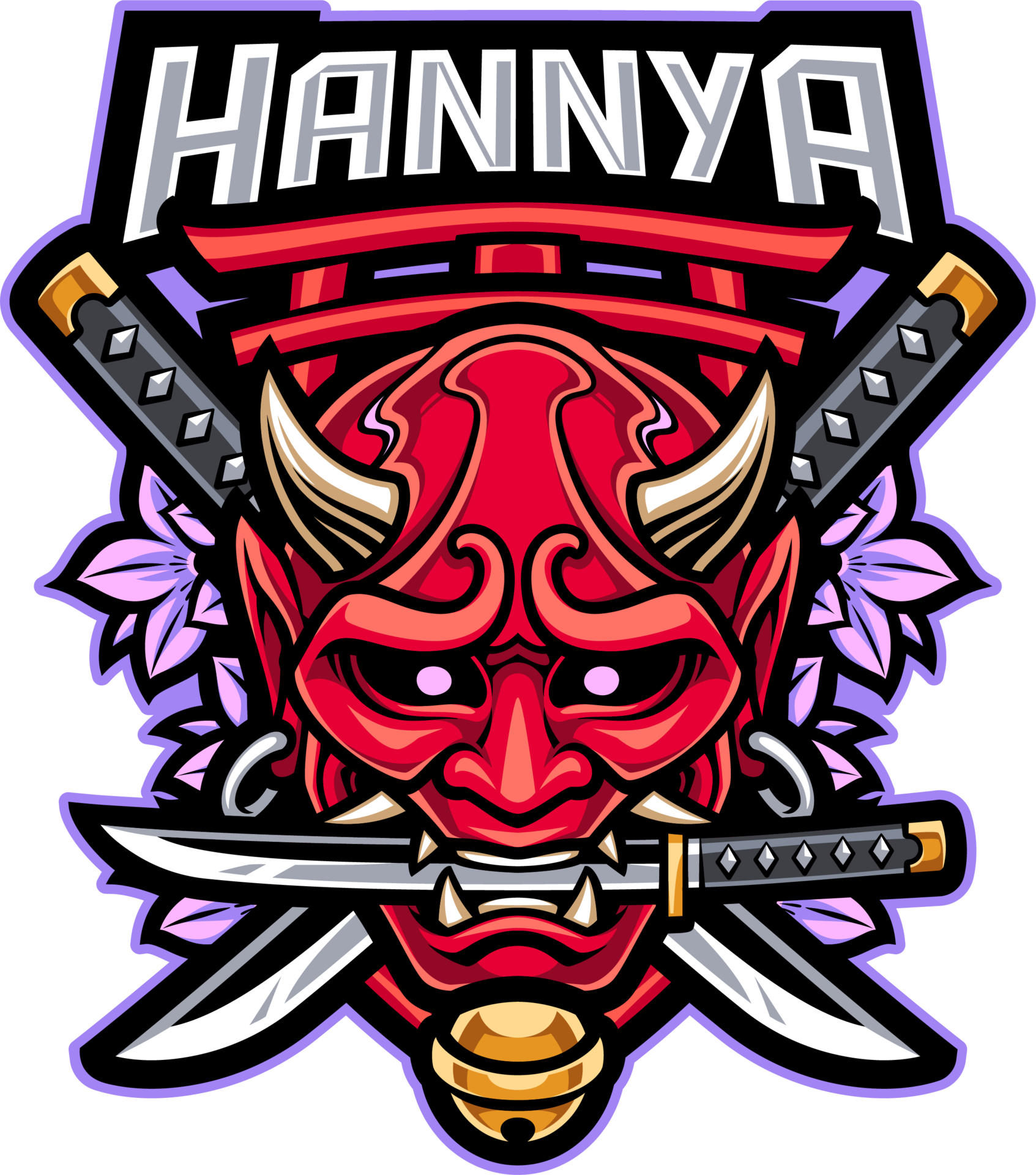 Hannya head mascot 48804619 PNG