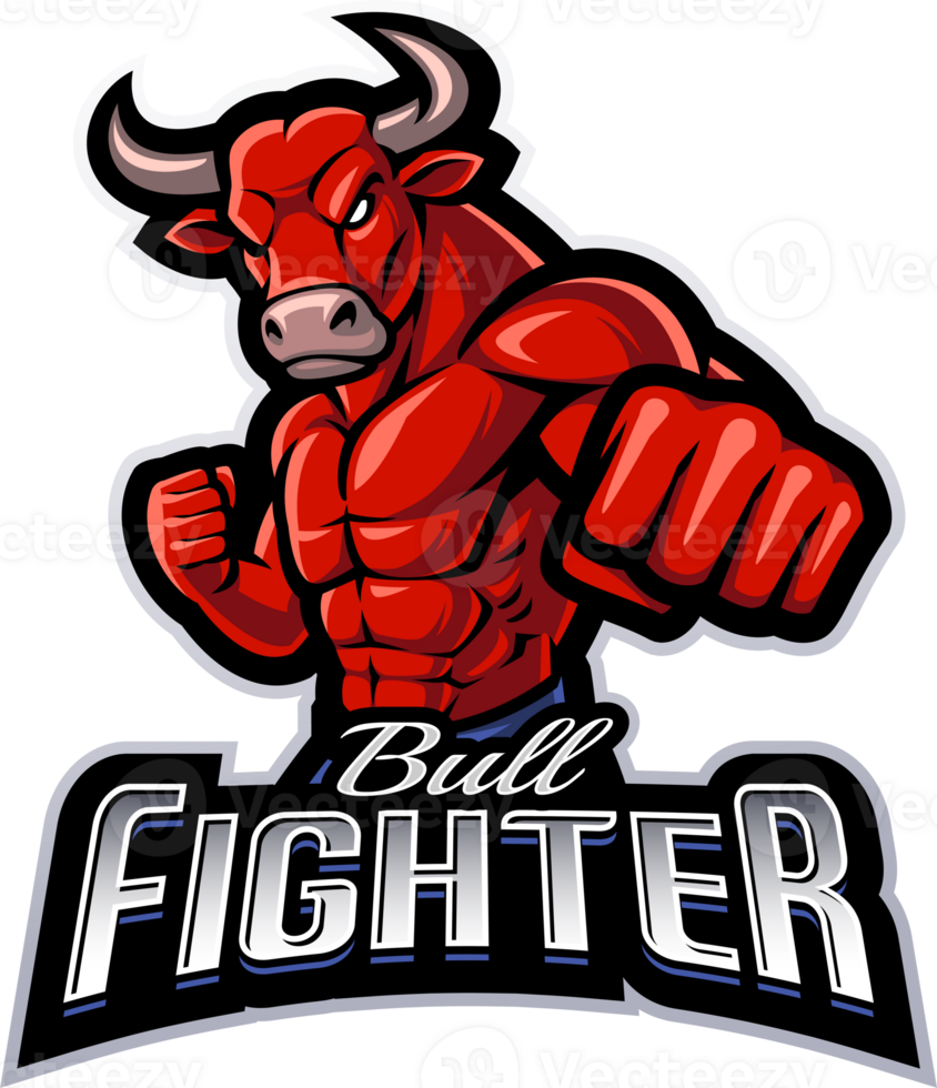 Bull fighter mascot png