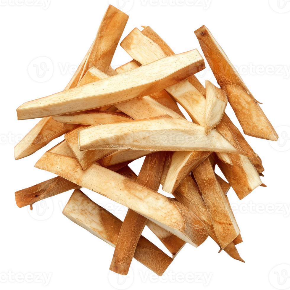 cassava chips transparent background png