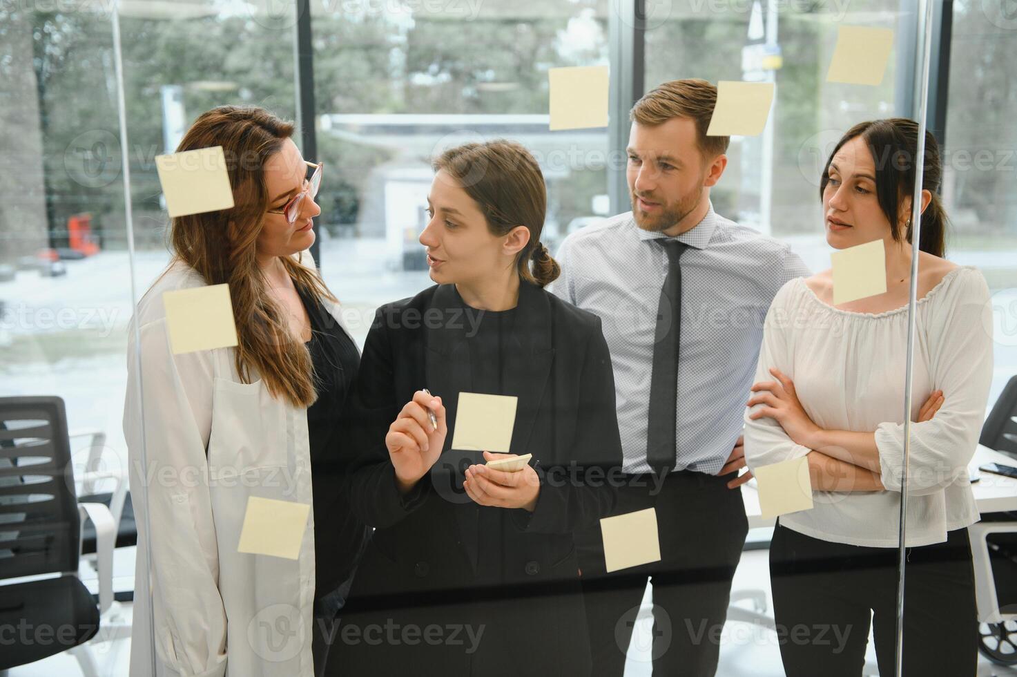 Business Team Finance Stock Exchange Busy Concept photo