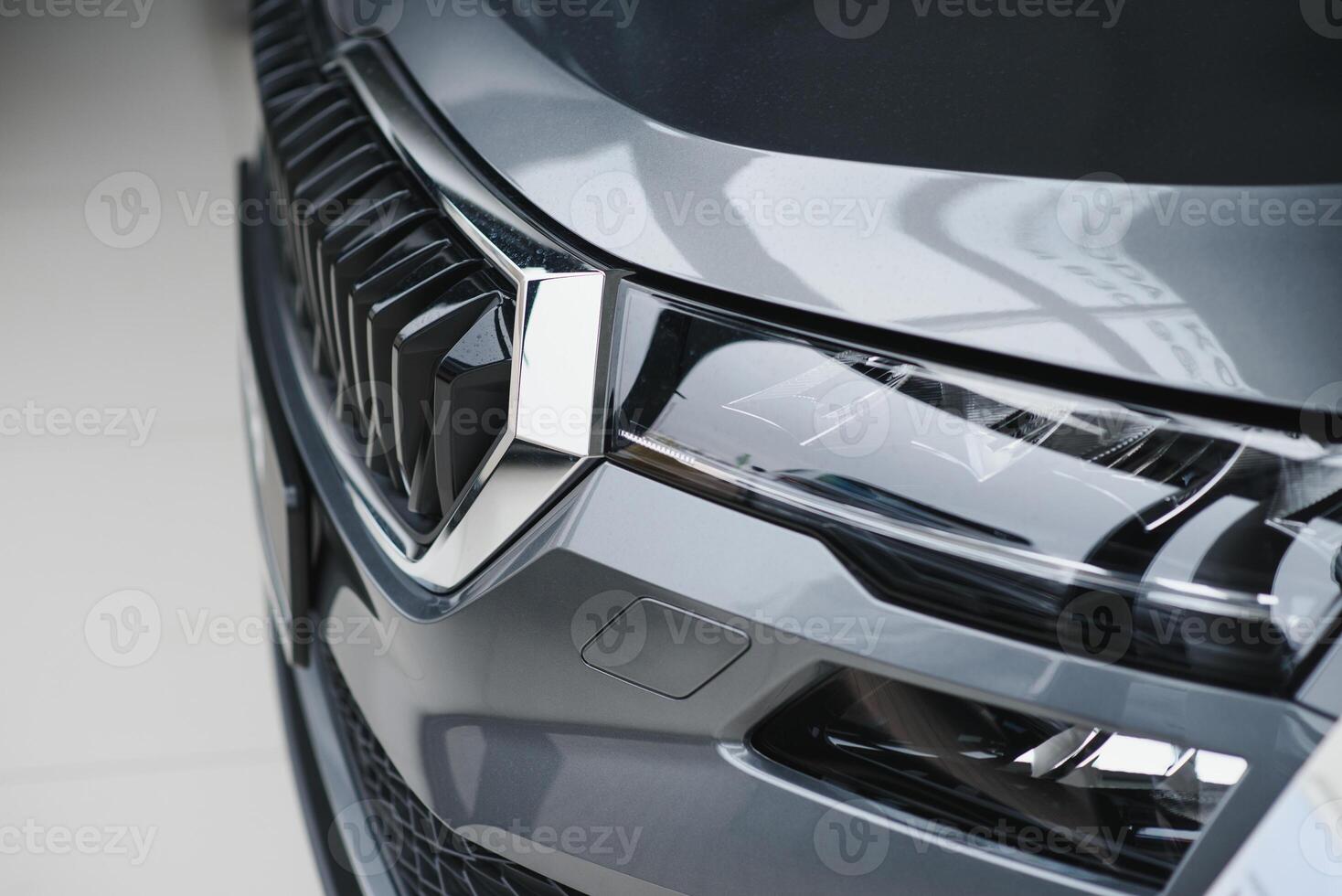 close-up design of a modern car photo