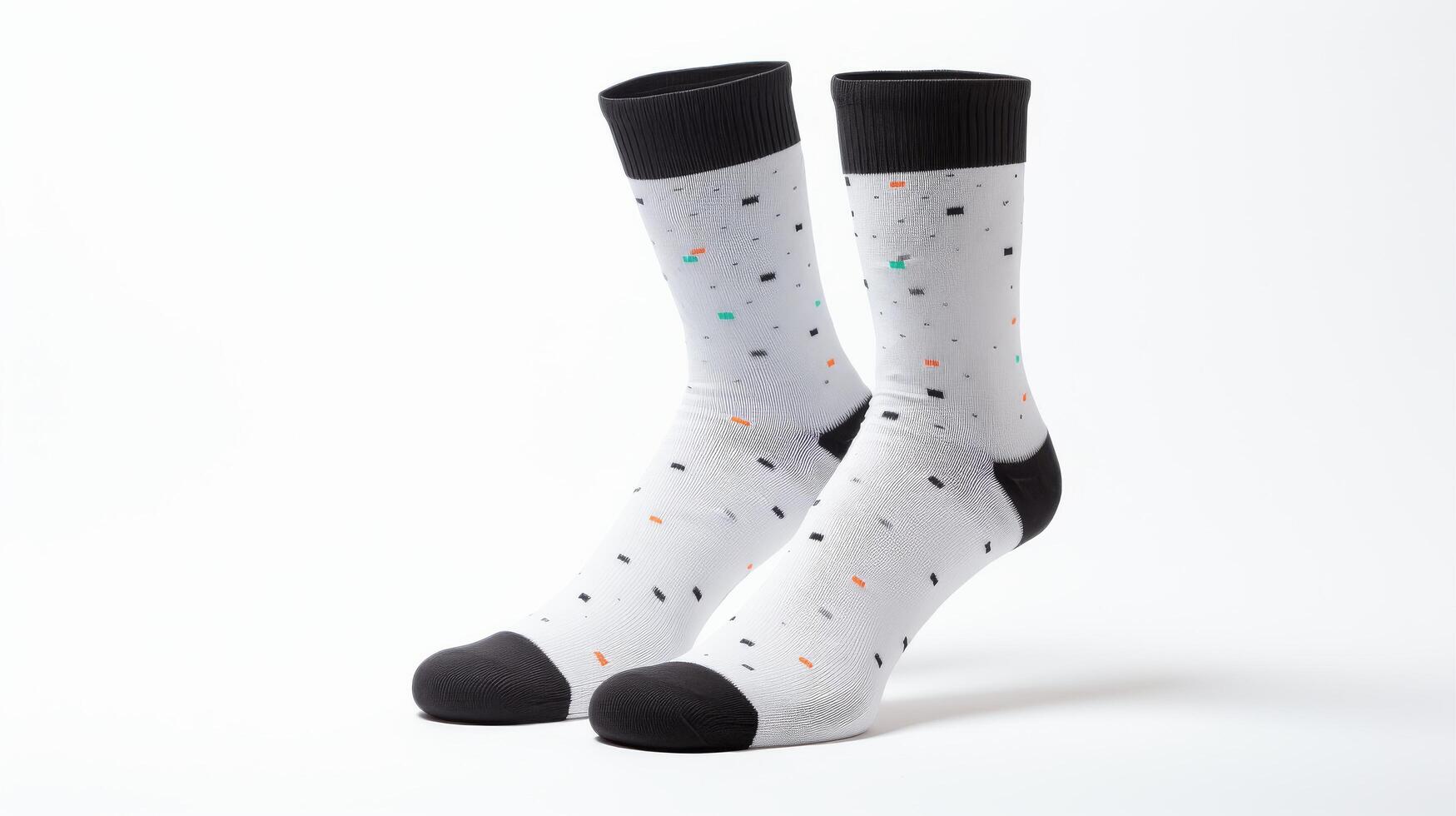 Sock Footgear on a white background photo