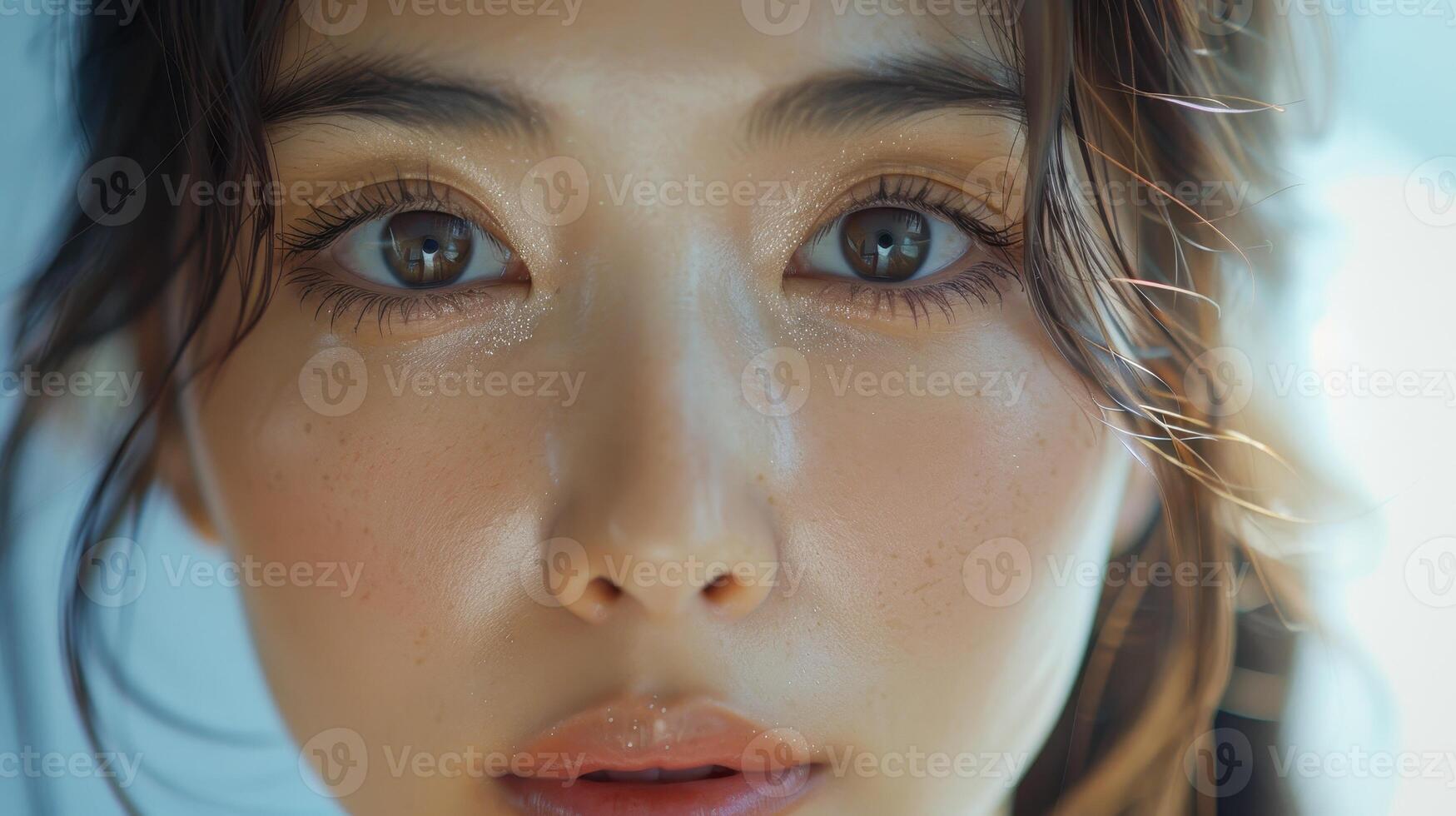 Captivating Close-Up of a Natural Beauty Bathed in Soft Light During Afternoon in a Serene Environment photo