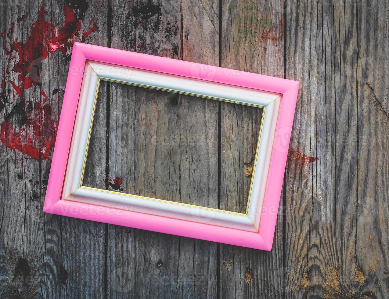 Empty picture or photo frame.
